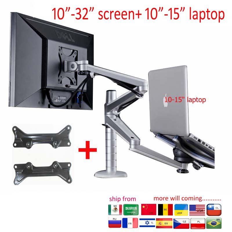 Dual Monitor Desk Setup - OA-7X Đa Phương Tiện Để Bàn