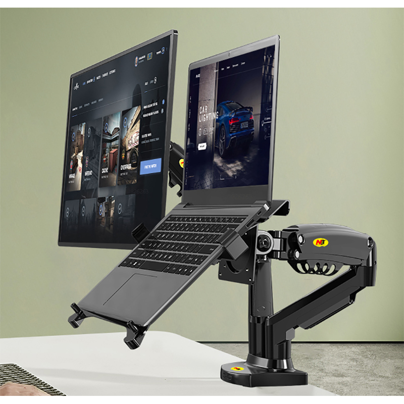 Máy Tính Để Bàn NB F160 + FP-2 - đánh giá và giá Dual Monitor Desk Setup
