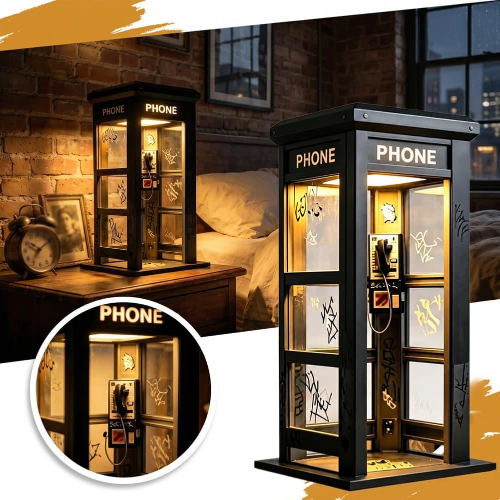 Retro Graffiti Phone Booth Tab - đánh giá và giá Desk Setup Equipment