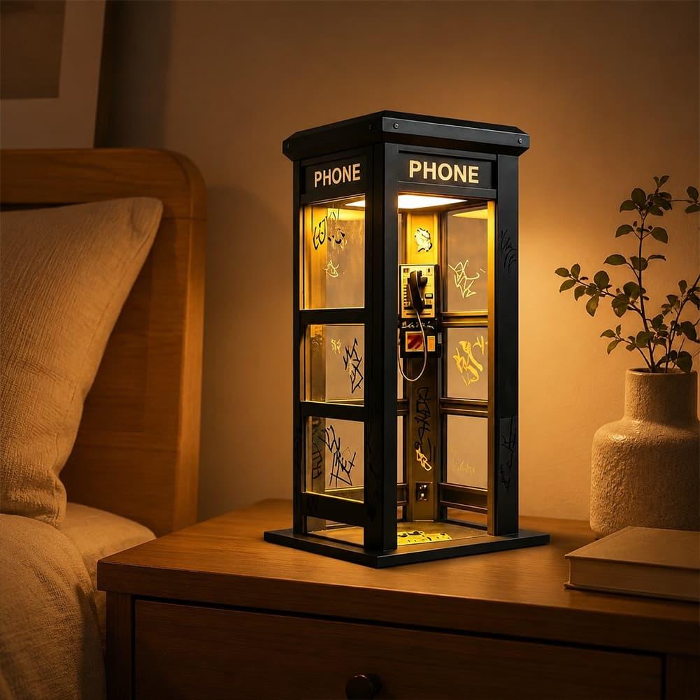 Retro Graffiti Phone Booth Tab - đánh giá và giá Desk Setup Equipment