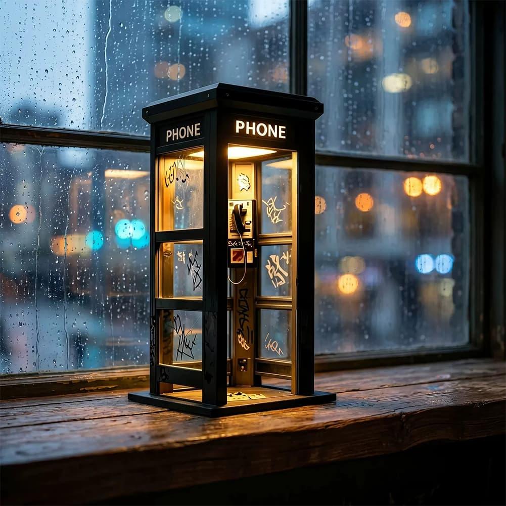 Retro Graffiti Phone Booth Tab - đánh giá và giá Desk Setup Equipment