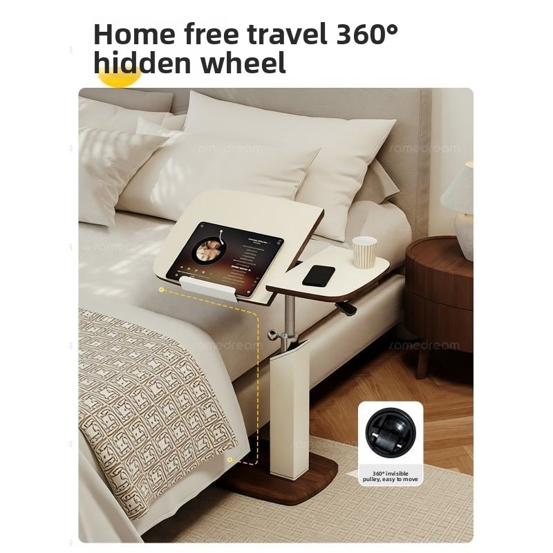 Sofa Side Table Removable Flip - đánh giá và giá Desk Setup Minimalist
