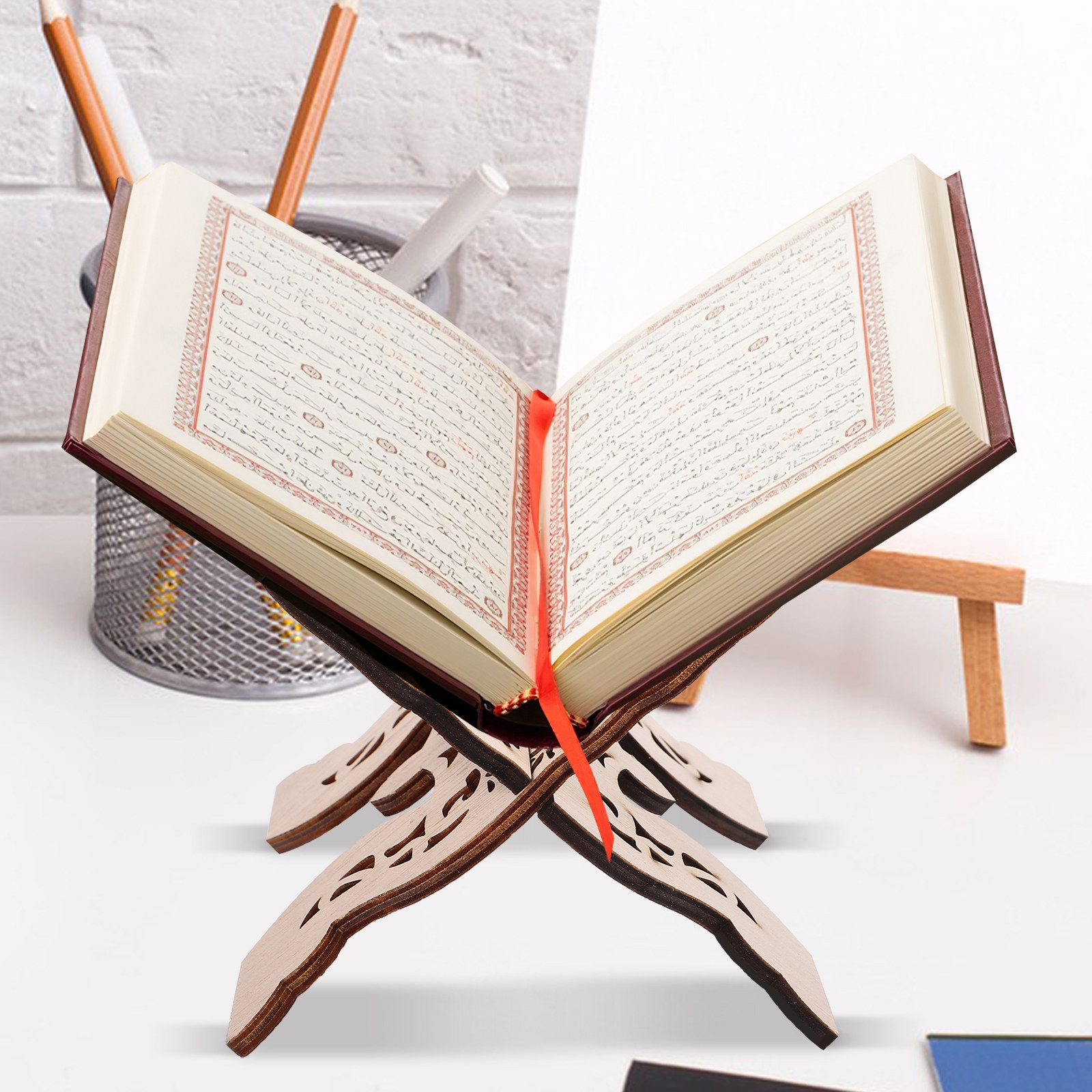 Wooden Desktop Reading Stand B - đánh giá và giá Desk Setup Equipment