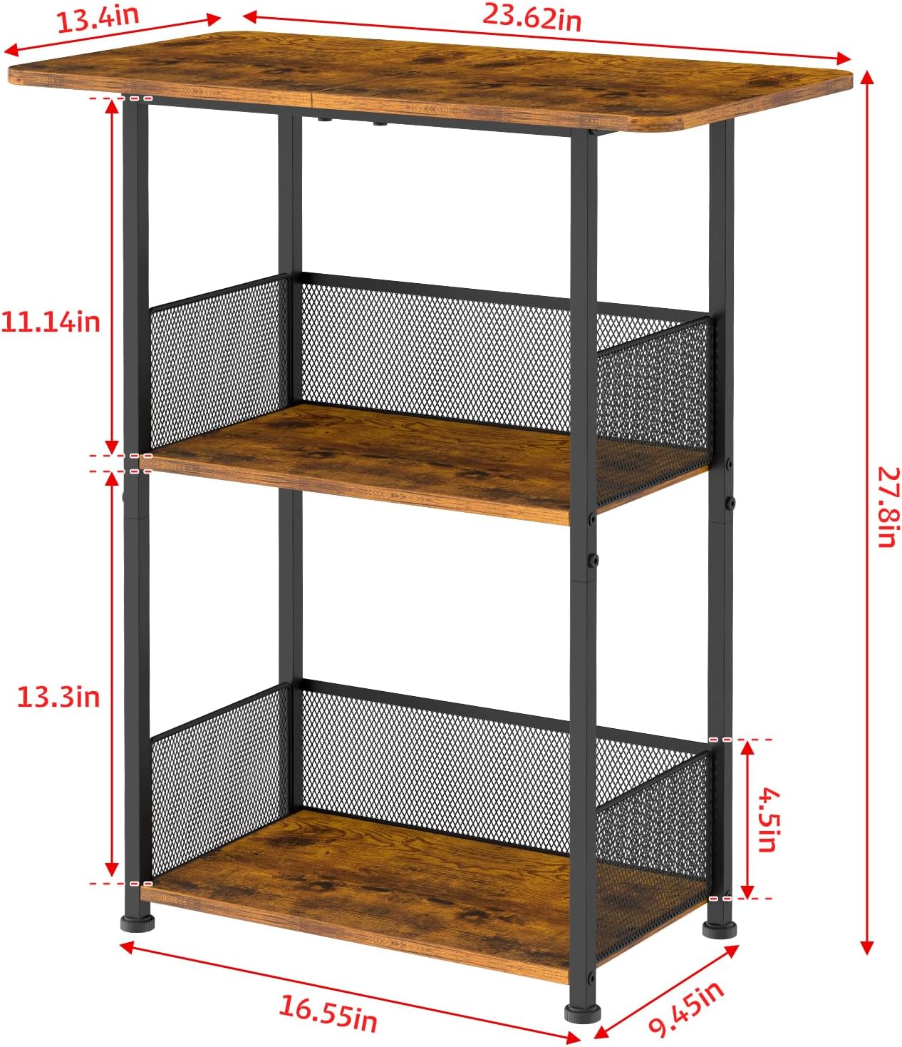 Mini Floor Standing Coffee Bar - đánh giá và giá Desk Setup Minimalist