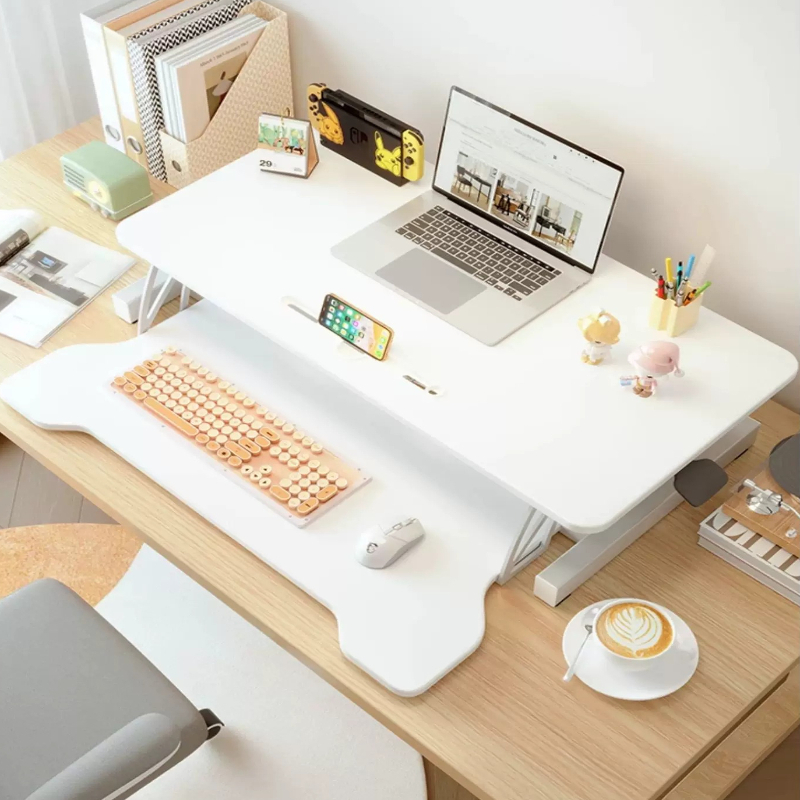 Standing Desk Riser Height Adj - đánh giá và giá Desk Setup Minimalist