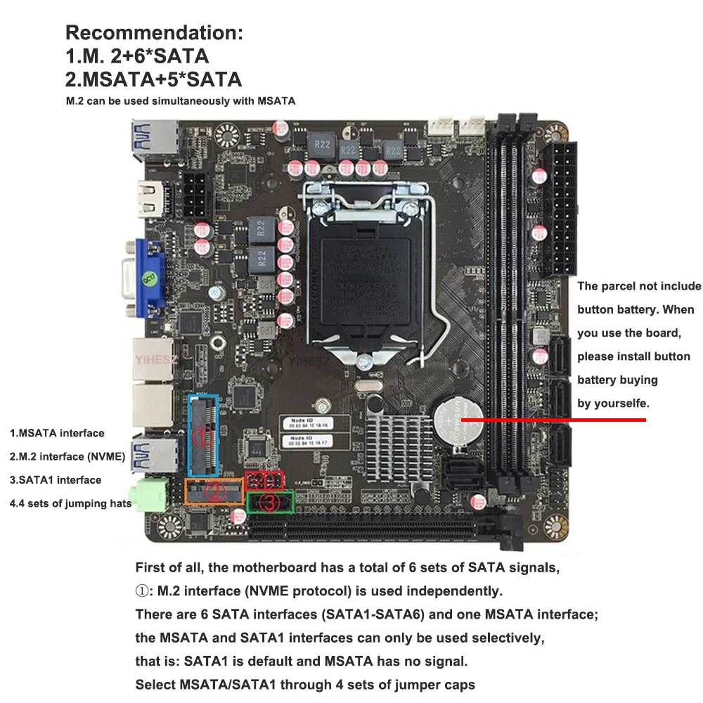 B365 Mini-ITX Motherboard LGA  - đánh giá và giá Intel Cpu Core I5