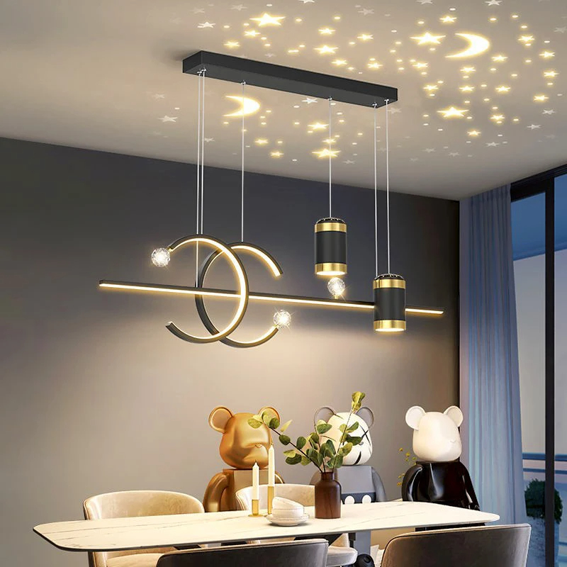 LED Nordic Restaurant Pendant  - đánh giá và giá Desk Setup Minimalist