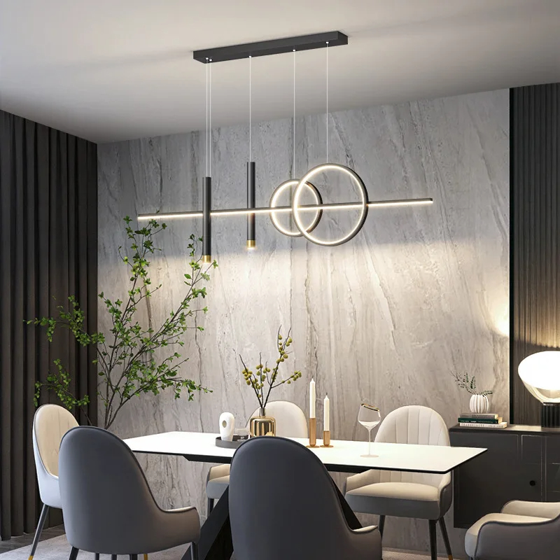 LED Nordic Restaurant Pendant  - đánh giá và giá Desk Setup Minimalist
