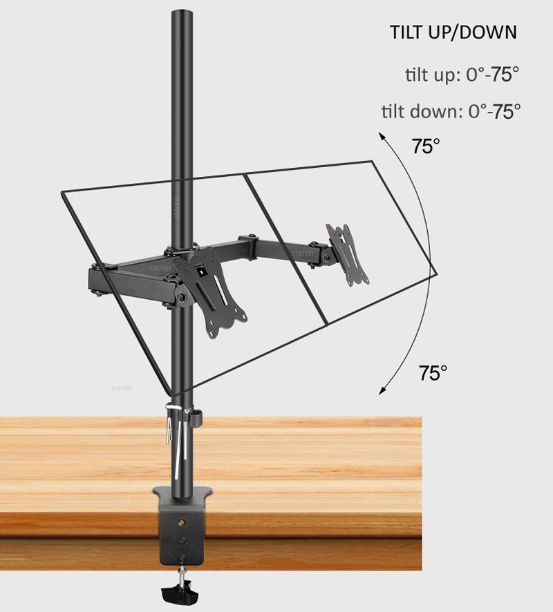DL-T902-280 Máy Tính Để Bàn Đứ - đánh giá và giá Dual Monitor Desk Setup
