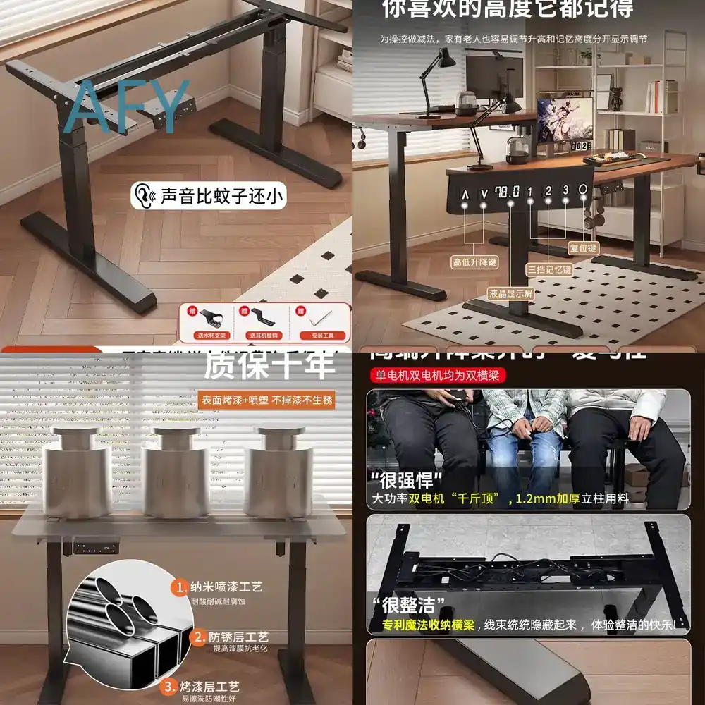 Lifting Table Legs Bracket for - đánh giá và giá Desk Setup Height