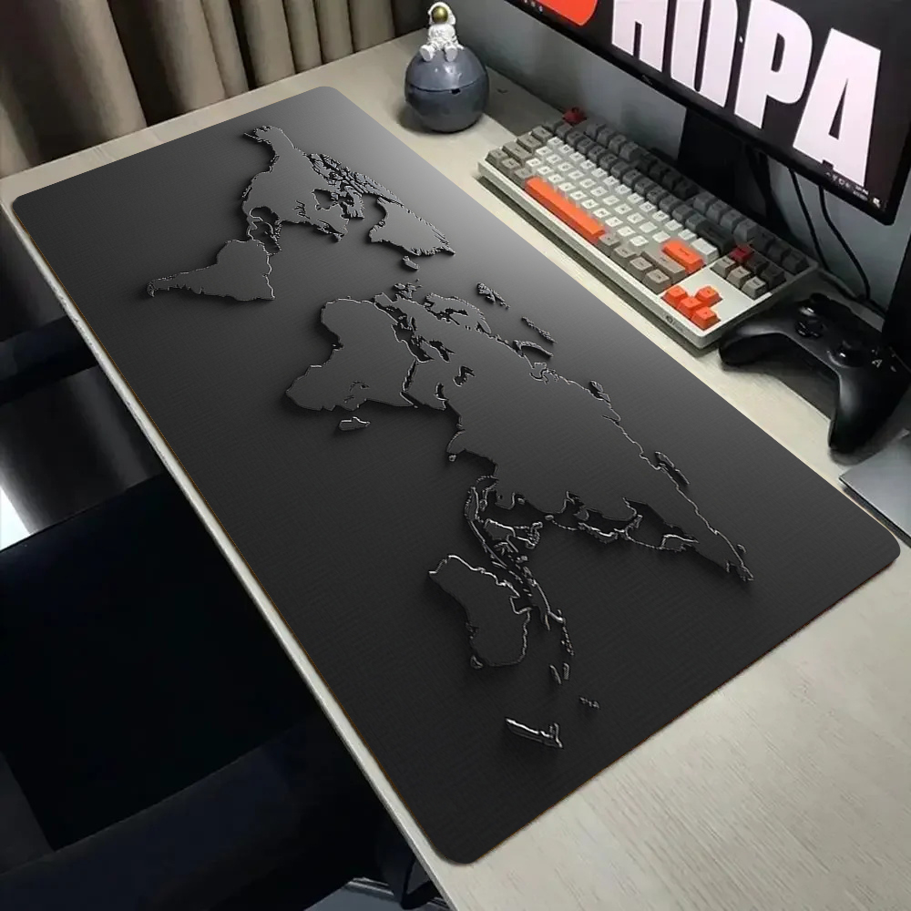 Black and Gray Gradient Map De - đánh giá và giá Desk Setup Accessories Aesthetic