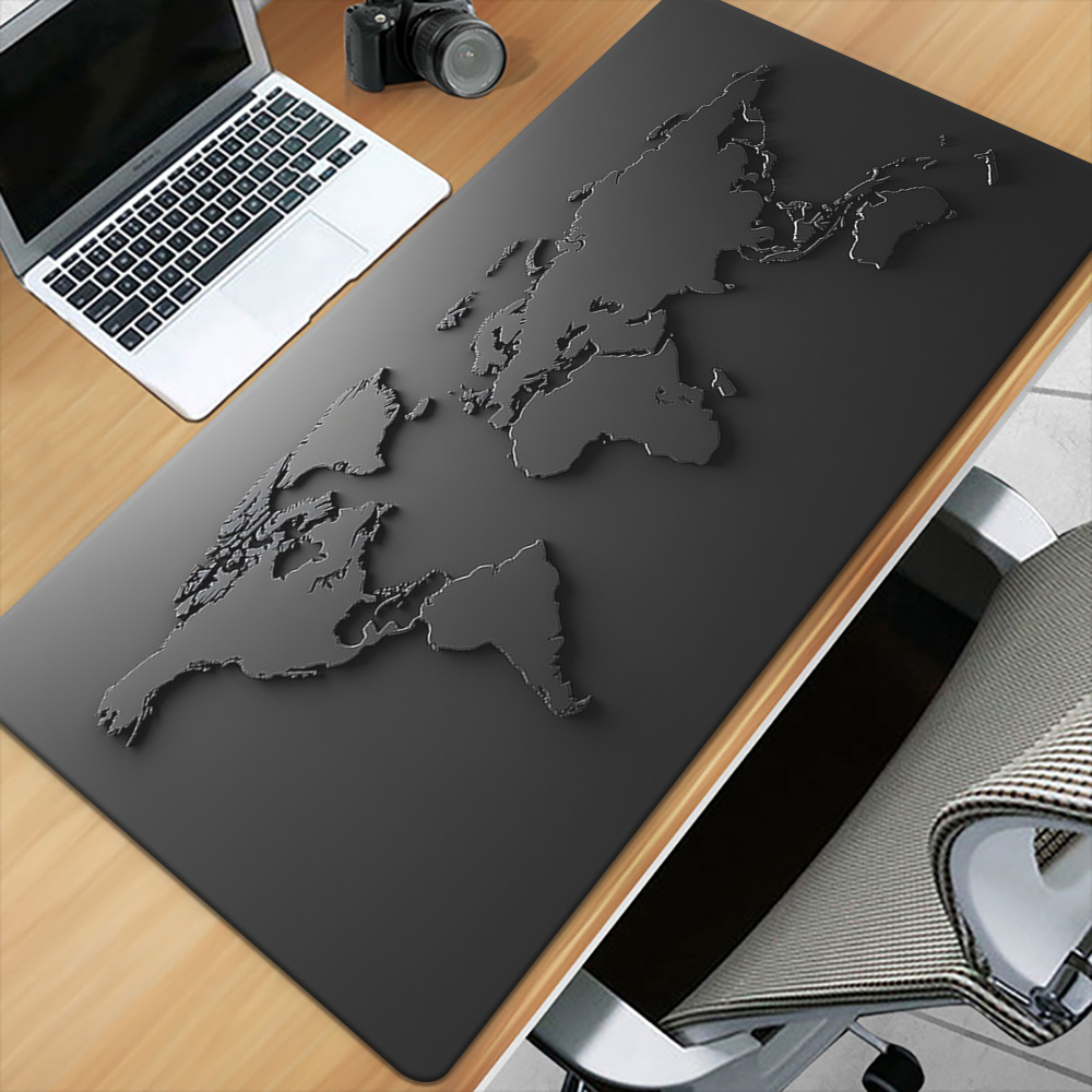 Black and Gray Gradient Map De - đánh giá và giá Desk Setup Accessories Aesthetic