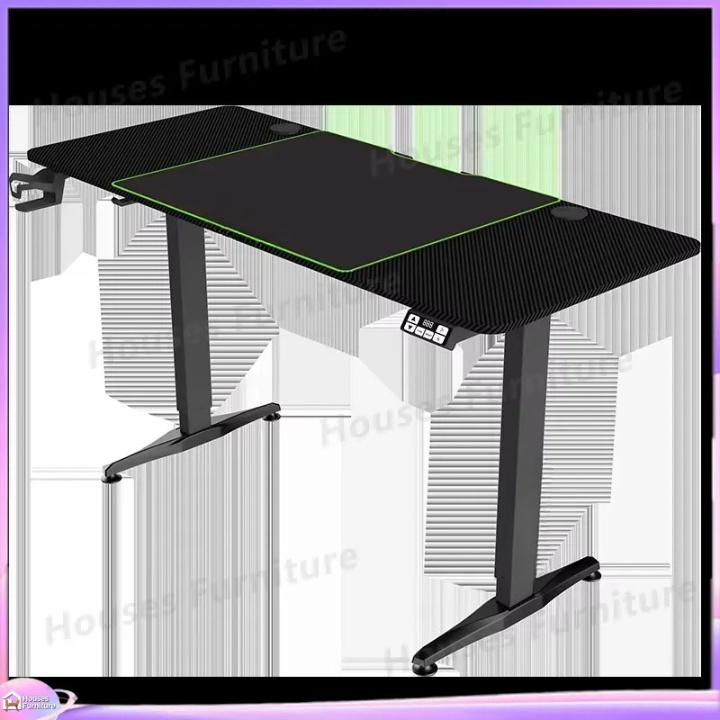 Large Gaming Computer Desk wit - đánh giá và giá Desk Setup Height