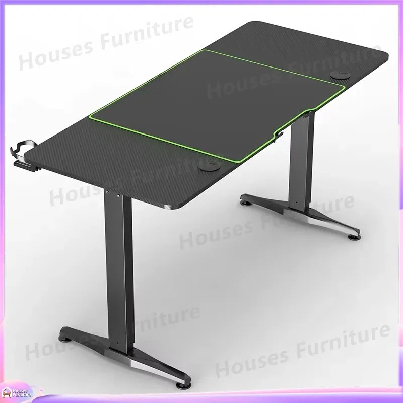 Large Gaming Computer Desk wit - đánh giá và giá Desk Setup Height