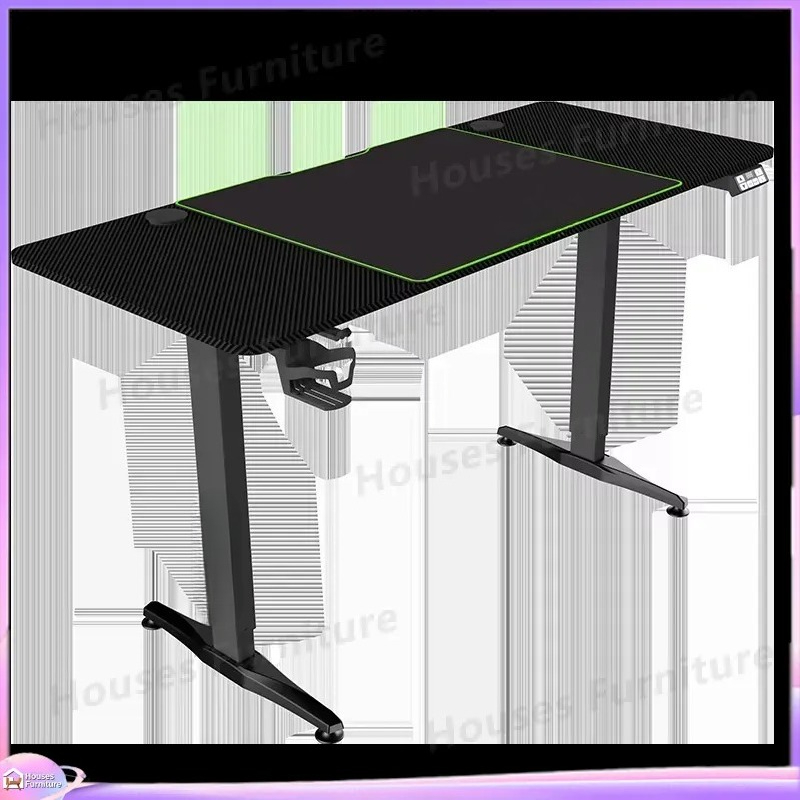 Large Gaming Computer Desk wit - đánh giá và giá Desk Setup Height