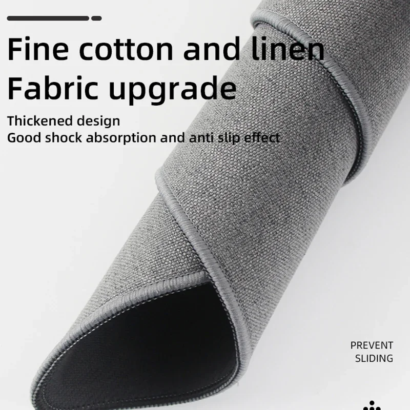 Cotton and Linen Rubber XXL Mo - đánh giá và giá Desk Setup Accessories Aesthetic