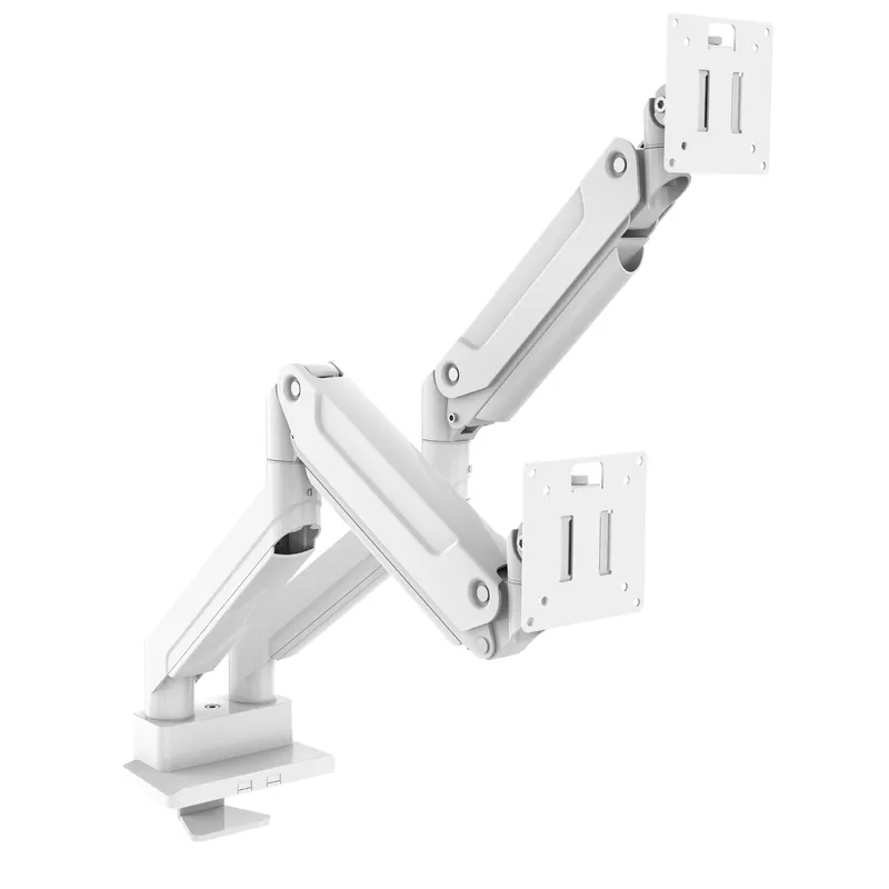 Dual Arm Monitor Mount Heavy D - đánh giá và giá Dual Monitor Desk Setup